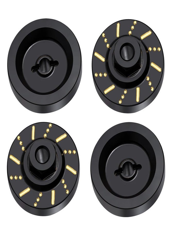 MORLORDY 4Pcs Brass Wheel Hex Adapter Counterweight 32g for Axial 1/24 SCX24/ FMS/FMS K10/ FCX10/FCX18/ FCX24 RC Crawler Car - Image 2